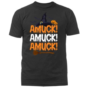 Disfraz de Halloween Brujas Espeluznantes Calabaza Fantasma Gráfico Camiseta - Imagen 1 de 2