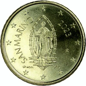 50 Euro Cent San Marino 2023 * Portrait of San Marino by Emilio Retrosi * Unc - Picture 1 of 2