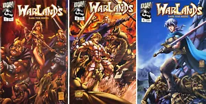 Cómics de Dreamwave de Warlands Dark Tide Rising #1 - #3 (2002) - Imagen 1 de 7