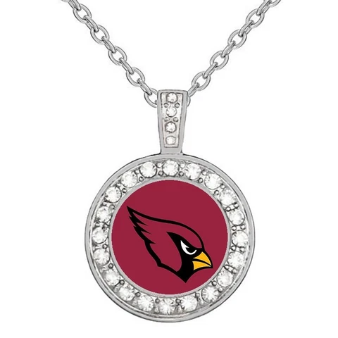 Arizona Cardinals Elegant Womens 925 Sterling Silver Necklace Football Gift D18 Cover