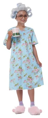 Disfraz 100 And Rollin With It Abuela Vieja Dama Niño Foto 1 de 4