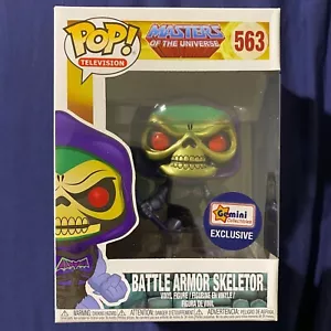 Funko Pop! Masters of the Universe Metallic Skeletor #563 Gemini Excl! GEWÖLBT! - Bild 1 von 6