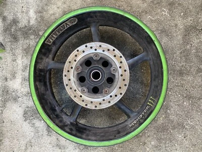 Yamaha YZF R6 2013 OEM llanta trasera rotor de freno, piñón y cubo de piñón Foto 1 de 4