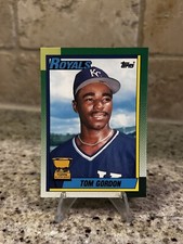1990 Topps Tiffany Tom Gordon All-Star Rookie #752 Baseball Card