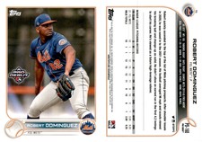 2022 Topps Pro Debut Baseball Card PD-160 ROBERT DOMINGUEZ FCL METS