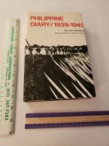 Philippine Diary / 1939-1945 by Brig. Gen. Steve Mellnik HC DJ 1969 - Picture 1 of 20