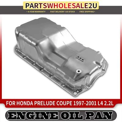Sumidero húmedo de aceite de motor delantero para Honda Prelude 1997 1998 1999 2000 2001 11200P5K000 Foto 1 de 4