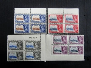 nystamps British Cyprus # SG144-147 MNH £600 Jubilee Block Rare Variety N21y1566 - Picture 1 of 2
