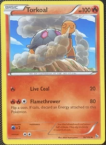 Torkoal 16/106 Flashfire Regular - Pokémon Karte - Bild 1 von 2