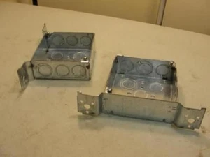 196447 New-No Box; Raco 196 Square Box; 4" Long; 4" Wide; 1-1/2" Deep - Picture 1 of 2