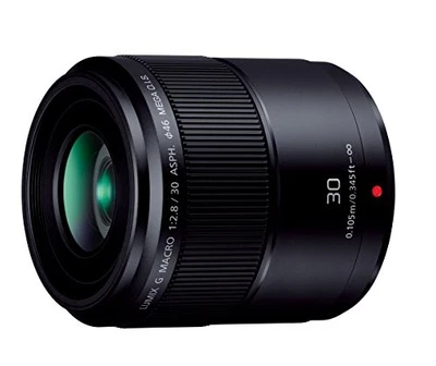 Panasonic monofocal macro lens Micro Four Thirds for LUMIX G MACRO 30mm / F2.8 - Image 1 of 4