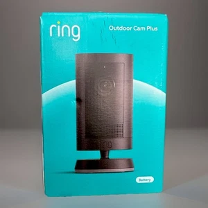 Ring Outdoor Cam Plus 2K Battery (2025) Night Vision + Siren | Black | AU Stock - Picture 1 of 14