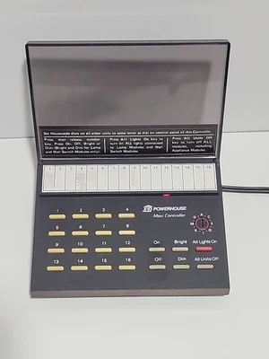 X-10 Powerhouse SC503 16-Unit Plug in Maxi Controller With Cover - Image 1 of 4