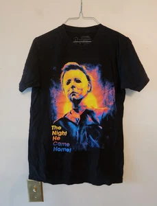 Halloween Michael Myers Adulto Hombre Pequeña Camiseta Negra Película de Terror Camiseta - Imagen 1 de 3
