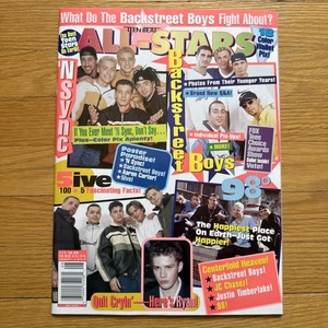 Teen Beat All Stars Magazine AUG 1999 UNREAD BSB,NSYNC,AARON POSTER - Picture 1 of 11