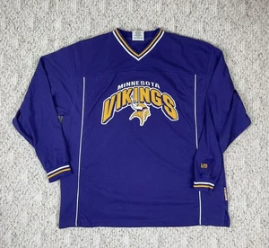 Vintage 90’s Gr. XL Herren Lee Sport Minnesota Vikings Langarm Lila NFL  - Bild 1 von 7