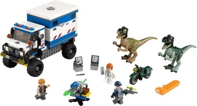 LEGO Jurassic World 75917 Raptor Rampage 3 Minifiguras 324 Piezas Sin Caja Foto 1 de 4