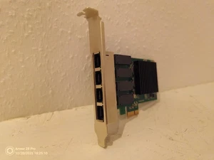 Binardat 4 Port Gigabit PCIe Netzwerk Adapter, Realtek RT8111H Controller - Bild 1 von 3