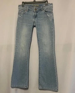 American Eagle AE Artist light wash boot cut jeans womens size 8 reg - Picture 1 of 8