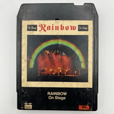 Rainbow - On Stage - Restored 8 Track Tape - New Pad and Splice - Image 1 of 4