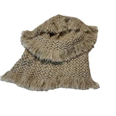 Bufanda infinita tejida American Eagle Outfitters - beige  Foto 1 de 4