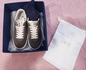 NEW Christian Dior Smooth Calfskin & Suede B101 Low Top Sneakers Size 41/8.5 - Picture 1 of 17