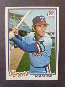 1978 Topps #337 Tom Grieve Texas Rangers - Picture 1 of 2