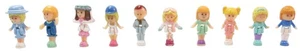 Ten 10 Polly Pocket Dolls Figures Vintage 1990s Bluebird Toys - Picture 1 of 3