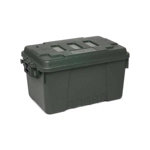 Plano Storage Box Plastic Tote Container 14 Gal Stackable Lockable Green - Picture 1 of 8