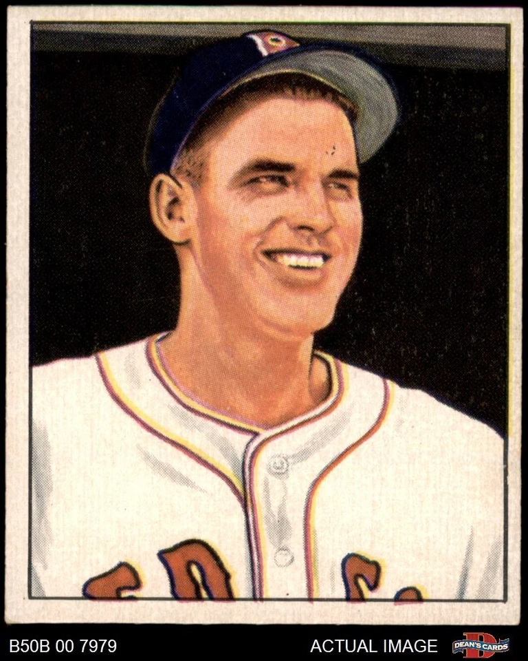 1950 Bowman #188 Earl Johnson Red Sox 6 - EX/MT - Image 1 of 1