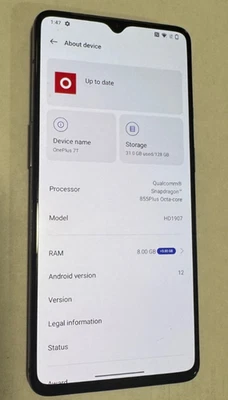 Smartphone OnePlus 7T HD1907 128GB T-Mobile/Desbloqueado Foto 1 de 2