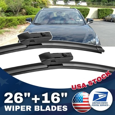 Nuevo limpiaparabrisas delantero premium de 26" y 16" para Lexus NX300 2018-2021 Foto 1 de 4