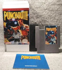 Punch-Out!! - (NES, 1990) *VGC* Cleaned & Tested* READ* FREE SHIPPING!!! - Picture 1 of 24