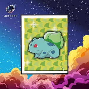 Carte Pokemon Bulbizarre / Bulbasaur 188 Sticker Merlin - Picture 1 of 2
