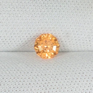 0,48 cts Best Luster Fanta Arancione Granato Mandarino Naturale Fantastico Rotondo..!!!! - Foto 1 di 2