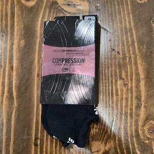 Roadrunner Sports Running Socks Women’s Medium (7-9) 3-Pair Black/White CEP Tech - Picture 1 of 8