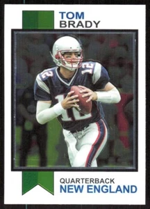 2024 6990E Topps Composite 1973 Tom Brady New England Patriots #1973-18 - Bild 1 von 2