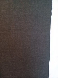 1.69 Yds. Charcoal Gray Wool Blend Suiting, 40"W, for Clothes, Crafts, Blanket - Picture 1 of 3