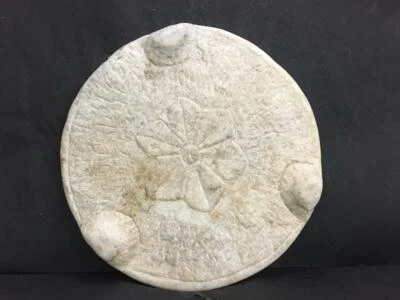 ANTIGA ESTÁTUA DE DEUS HINDU/FIGURA DE MÁRMORE ITALIANO BRANCO ANTIGO TAMANHO GRANDE - Imagem 1 de 4