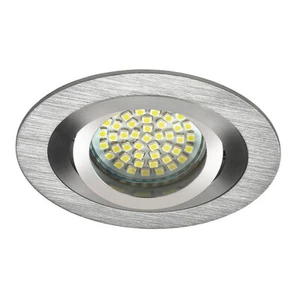Kanlux Seidy LED Einbaustrahler GU10 MR16 gebürstet rund Alu Deckenleuchte Spots - Bild 1 von 4
