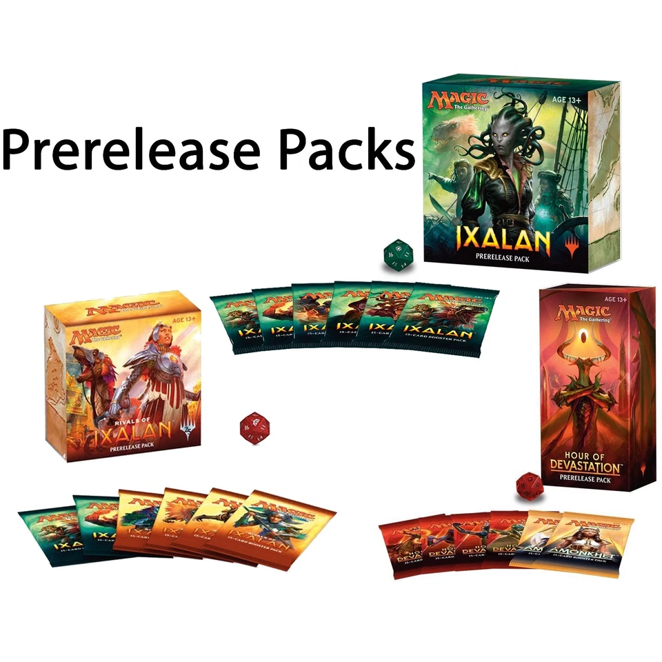 Prerelease Packs - Tournament Packs - Kits - MTG  Magic the Gathering -  En / De - Bild 1 von 1