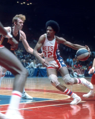 New York Nets JULIUS 'Dr J' ERVING Glossy 8x10 Photo Basketball Print Poster Cover