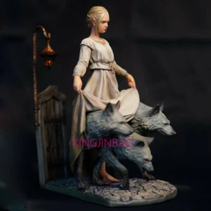 Unassembled 1/8 Scale Masato Ohata Wolfs Girl Unpainted Resin GK Toy - Picture 1 of 5