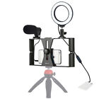  Live Streaming Kit for Phone Cell Mount Makeup Stand Suite Mobile Holder