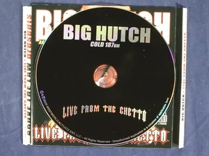 Live from the Ghetto by Big Hutch aka Cold 187um  {CD Caseless No Tracking} - Imagen 1 de 7