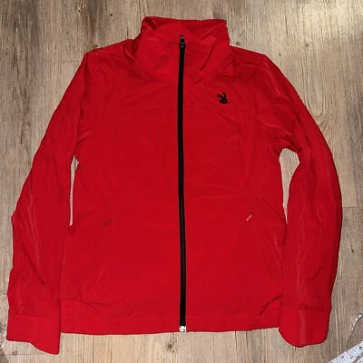 JDX Women’s Golf Jacket Windbreaker Full Zip Red Size Small MSRP $180 NWOT - Image 1 of 4