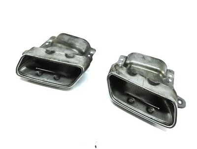 2013-2014 MERCEDES BENZ GL450 (X166) LEFT & RIGHT MUFFLER PIPE EXHAUST TIP SET-2 - Image 1 of 4