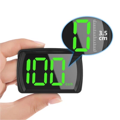 Car Digital GPS Speedomete HUD Head Up Display Plug and Play Auto Accessories - Image 1 of 4