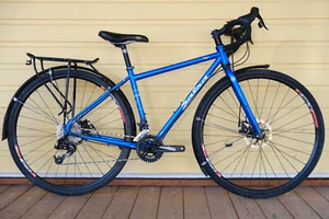 Salsa Vaya Loaded Touring Bike 52cm Steel w/Rack Fenders Commuting Small - Picture 1 of 14