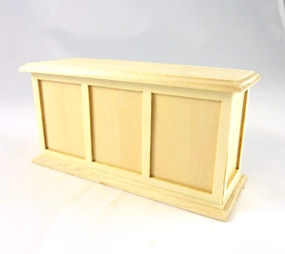 TOWN SQUARE MINIATURES Dollhouse Miniature Unfinished Store, Kitchen, Workshop Counter, T4601